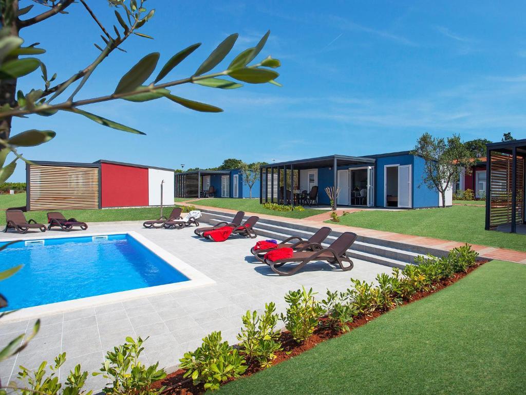 Camping Adria Mobile Homes In Camping Kastanija Novigrad Istria Dış mekan fotoğraf